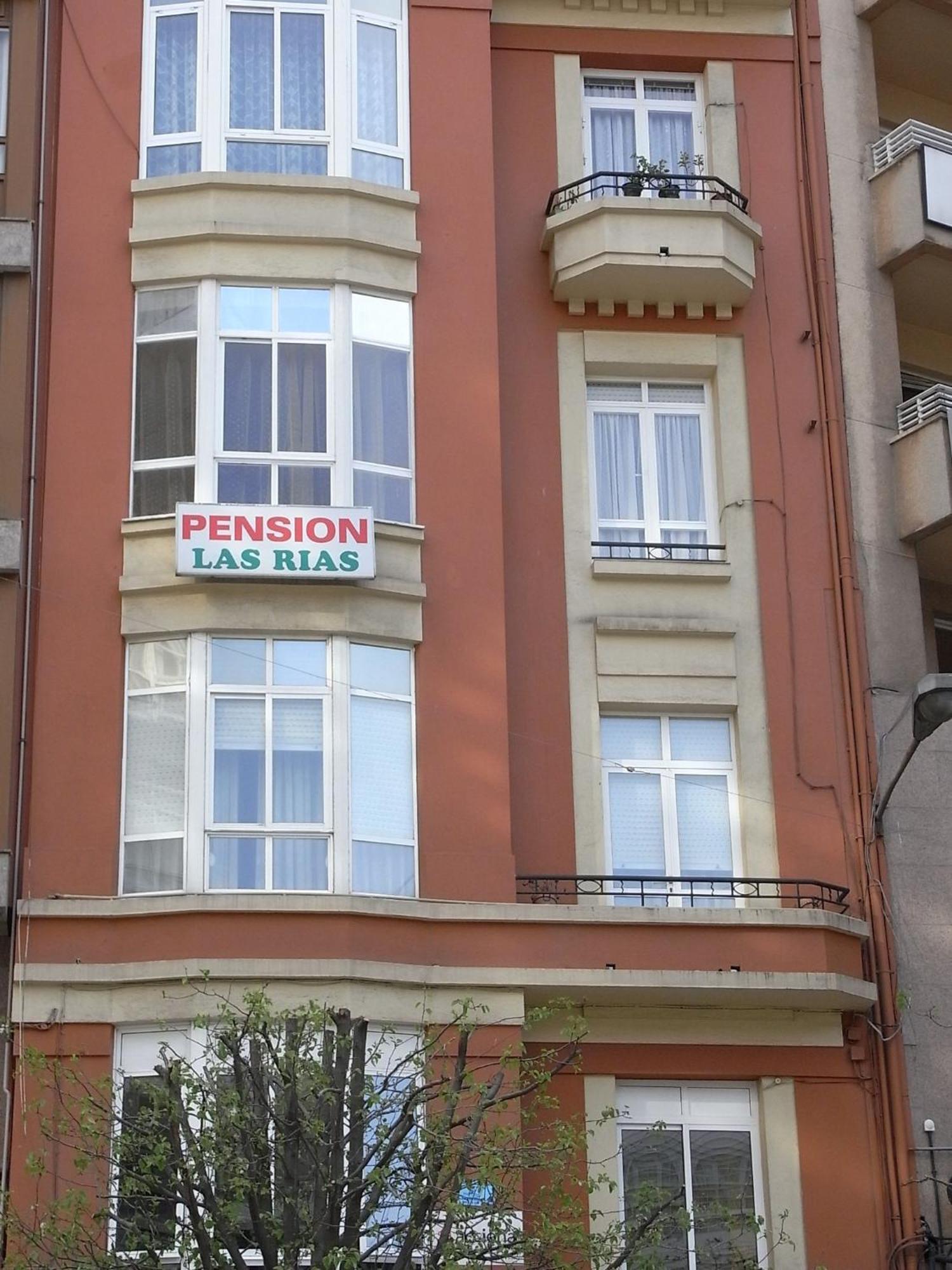 Pension Las Rias A Coruña Dış mekan fotoğraf